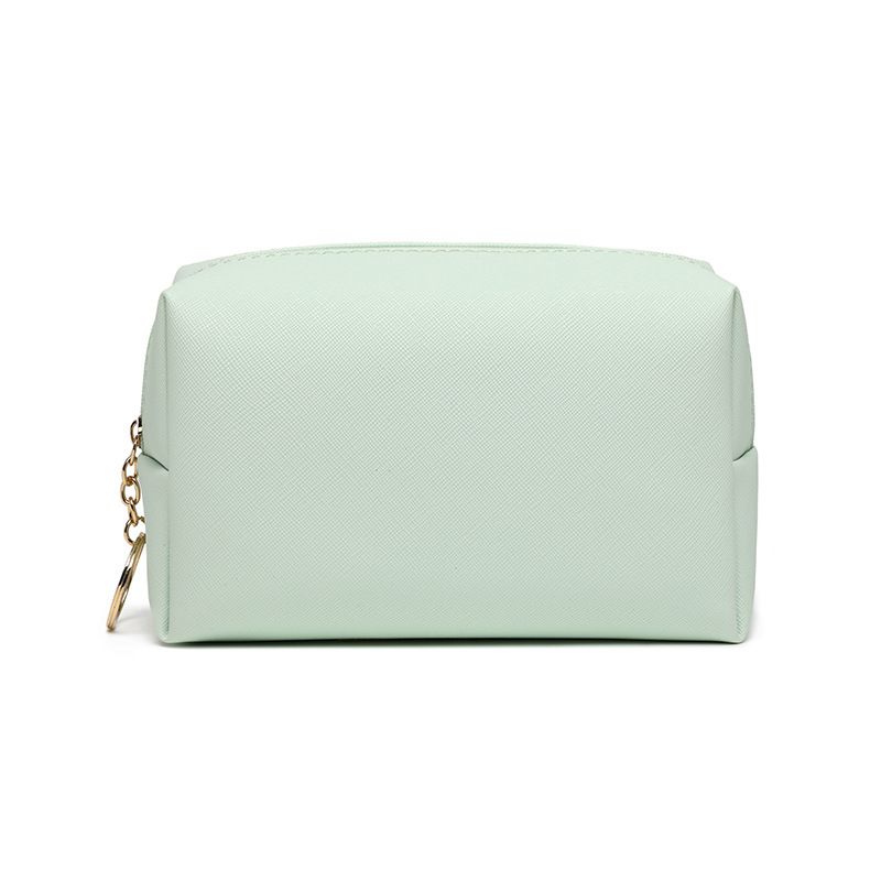 New Women's PU Handheld Portable Square Waterproof Cute Travel Toiletry Storage Bag_voghion.com