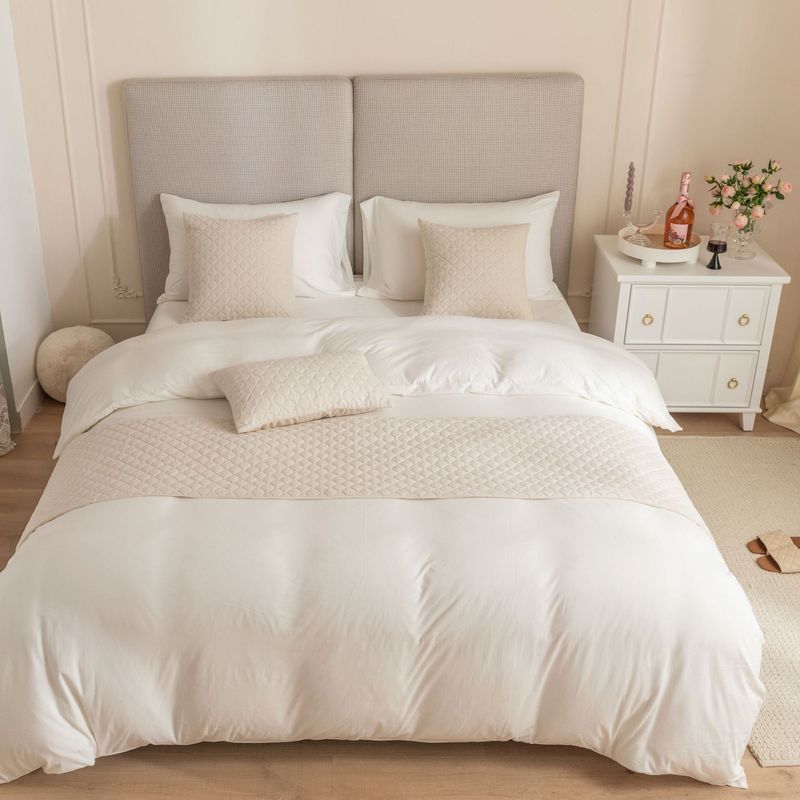 Semplice modello olandese in velluto ultrasonico a rombi per hotel, hotel, casa, letto, asciugamano, bandiera_voghion.com