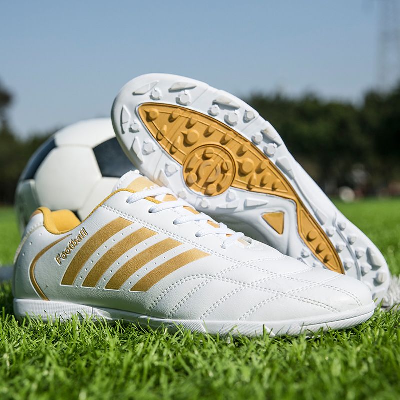 Erwachsene Fußball Schnüraufkleber Männer und Frauen gebrochene Nägel Training Kunstrasen Sportschuhe_voghion.com