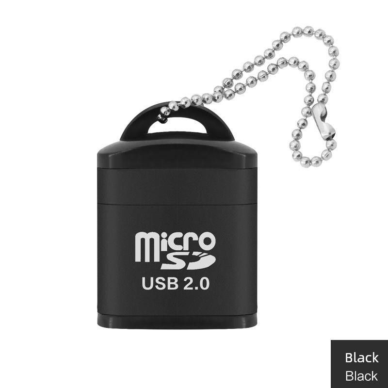 Fém Mini Nagysebességű USB2.0 Hangberendezés Mobiltelefonhoz, Autós SD/TF Kártyaolvasóhoz, MP3 Átalakítóhoz_voghion.com