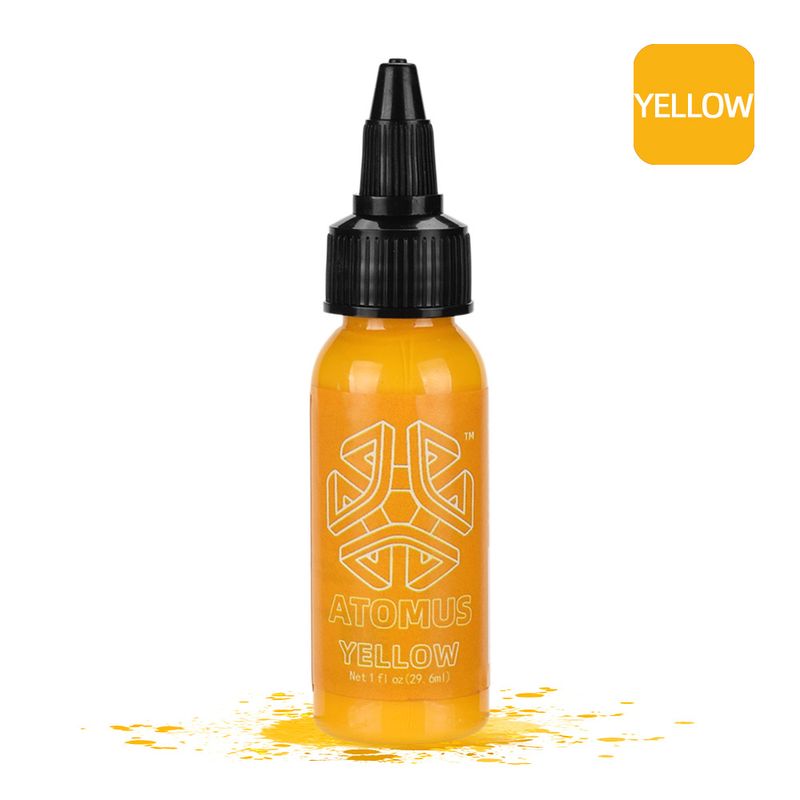 Crema colorata per tatuaggi in stile coreano ATOMUS, pigmento colorato, inchiostro facile da applicare_voghion.com