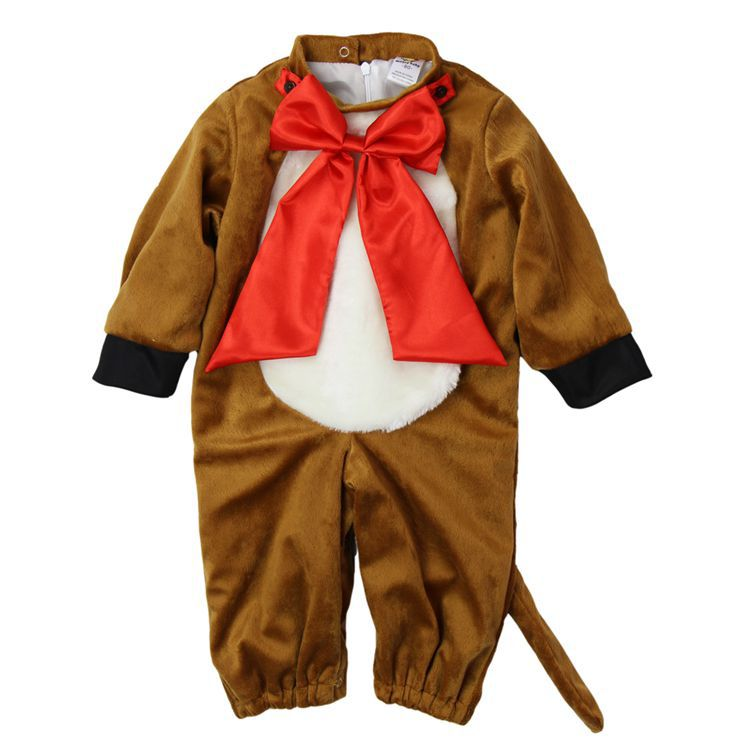 Christmas baby jumpsuit Santa Claus elf elk little snowman costume performance costume_voghion.com