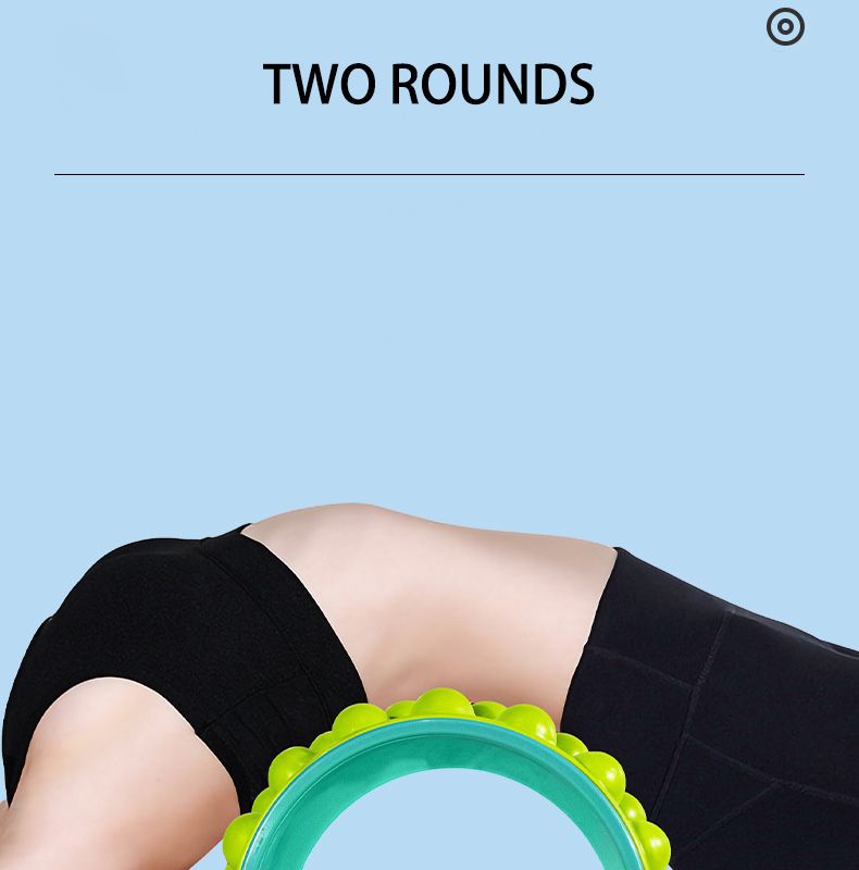 Réckroller Myofaszial Fräiloossung Triggerpunkt Yogarad Schaumroller Yogarad Fitness Pilates Ring Fraen Open Back Ausrüstung_voghion.com
