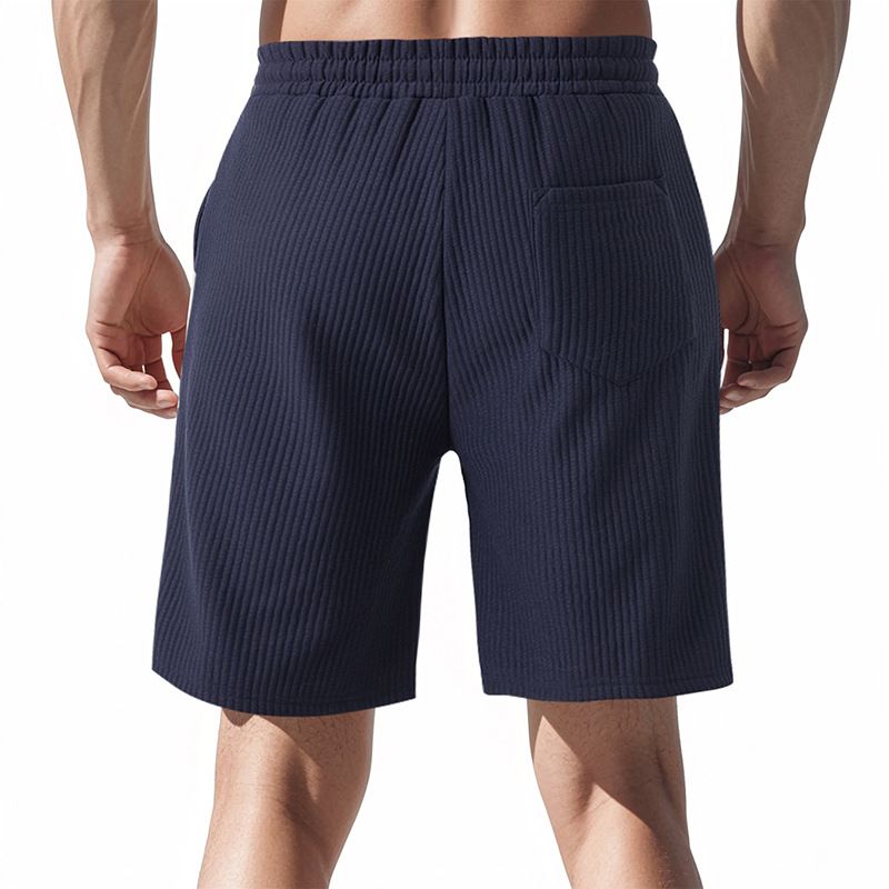 Nouveaux shorts de plage décontractés en jacquard pour hommes, style sport, ample et tendance, pour l'été_voghion.com