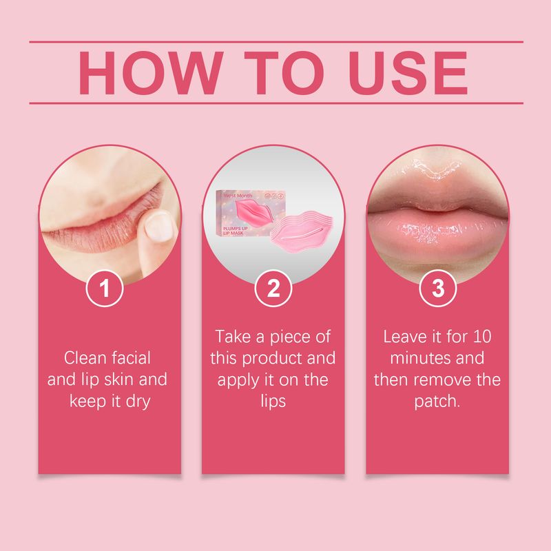 Feuchtigkeitsspendende Lippenmaske, doppelte Lippenbefeuchtung und feuchtigkeitsspendende Lippenreparatur, feuchtigkeitsspendende Lippenmaske_voghion.com