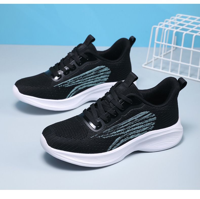 2024 zapatillas deportivas para mujer, transpirables, ligeras, tejidas, informales, cómodas_voghion.com