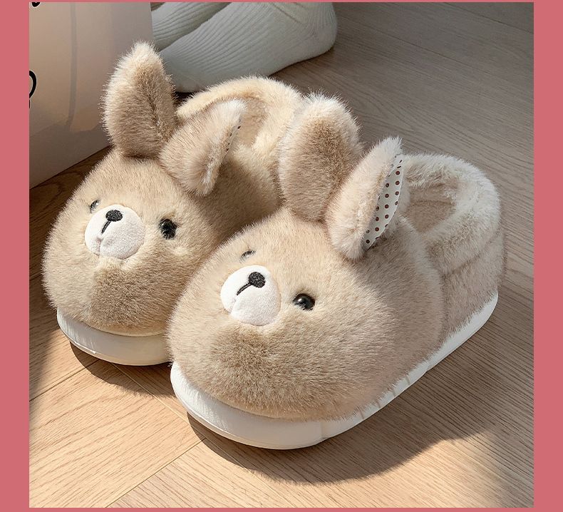 Cozy Fleece-Lined House Slippers For Women & Men – Non-Slip Indoor Winter Booties With Odor Control (Unisex, Multiple Colors)_voghion.com