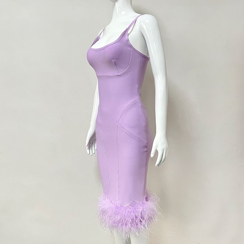 Abito da sera sexy con fasciatura da donna_voghion.com
