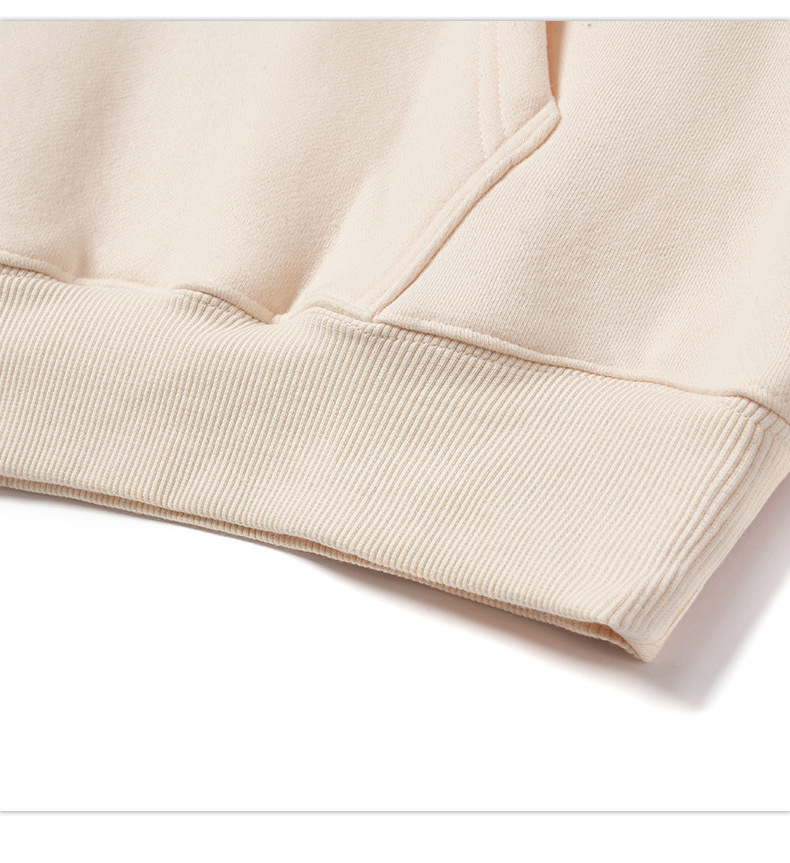 Gewatteerde, geborduurde sweatshirttop met capuchon voor heren_voghion.com