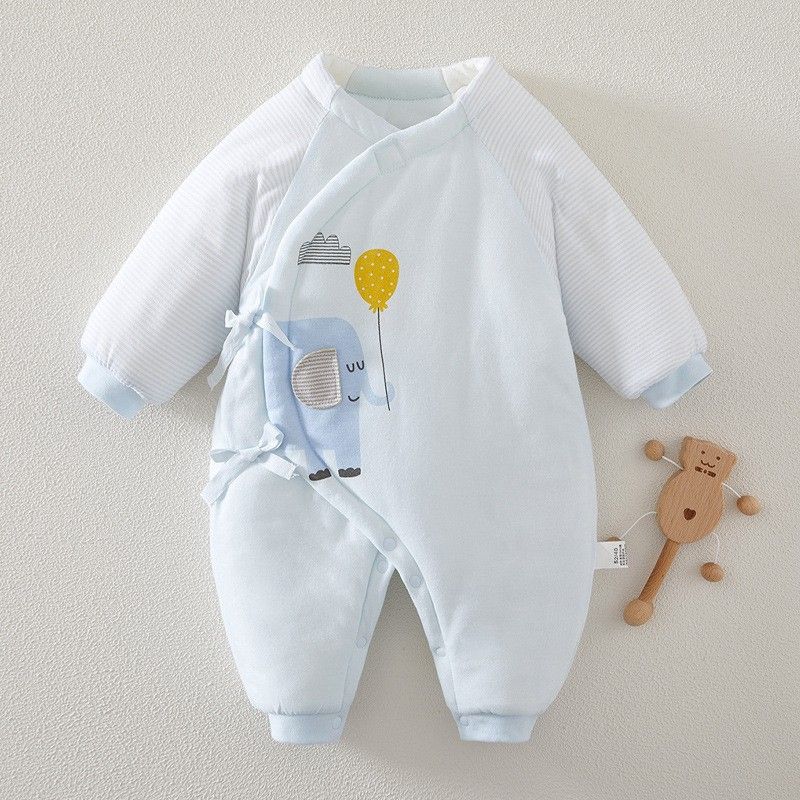 Newborn Class A Thickened Newborn Baby Clothes In Autumn And Winter_voghion.com