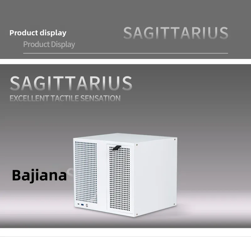 Sagittarius 8-bay NAS Computer Chassis With ATX Power Supply, MATX Motherboard, Full-height PCIE, 21.8L_voghion.com