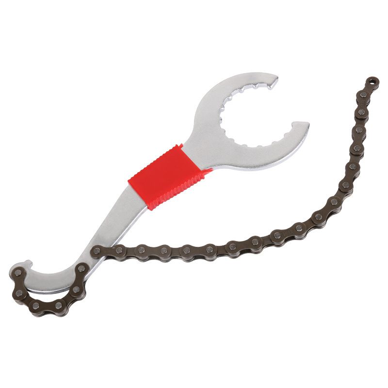 Outil multifonction pour vélo, clé de fixation du volant d'inertie de l'arbre intermédiaire, clé à crochet de queue, outil de réparation de vélo trois en un_voghion.com