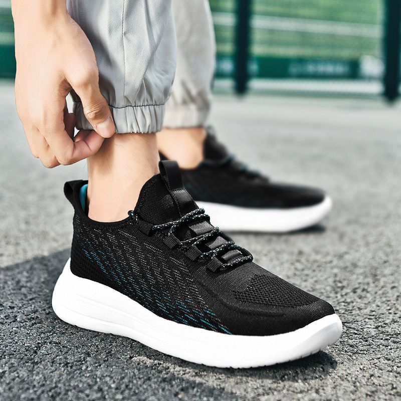 Scarpe da corsa casual con suola morbida e traspirante in mesh da uomo, nuove per la primavera e l'estate_voghion.com