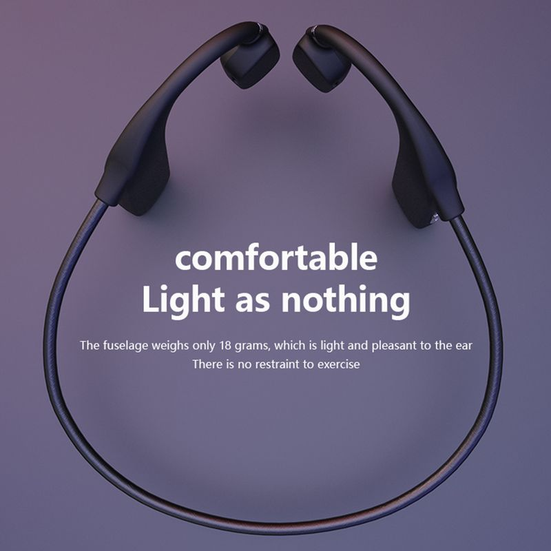 MD04 3D Bass Stereo Wireless Bluetooth-compatible Bone Conduction Sports Music Earphone_voghion.com