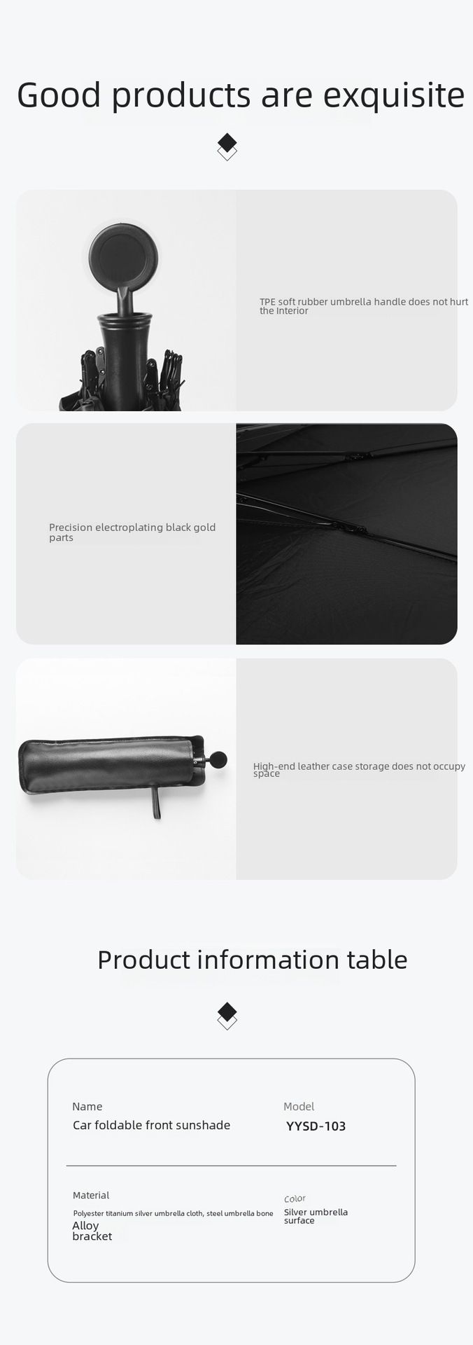Parasolar auto parbriz față protecție solară auto izolație termică parasolar titan argintiu parasolar vară_voghion.com