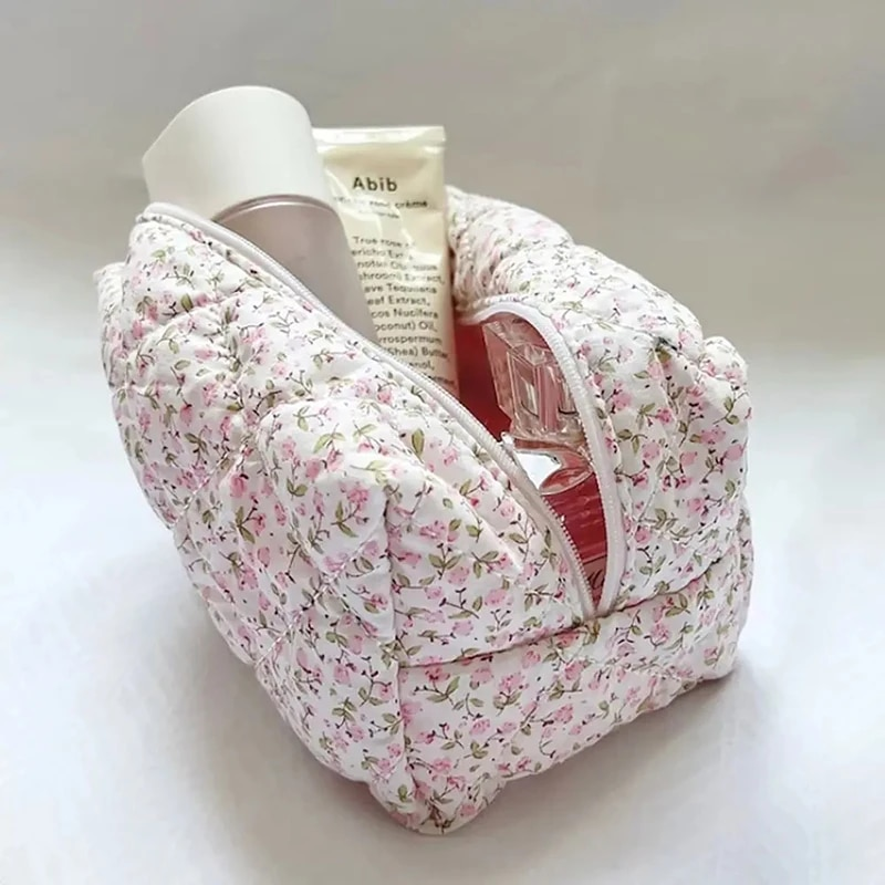 RYYD Floral Make-uptas - Gewatteerde Tas| Sieradenorganizer_voghion.com