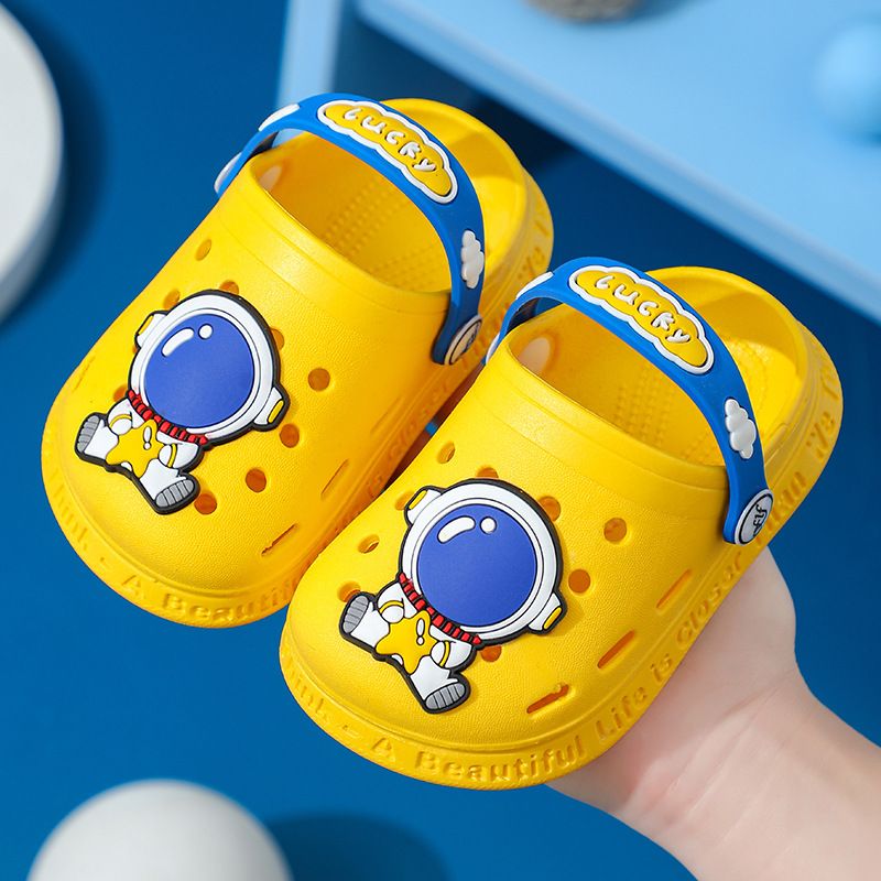 2025 Neue Kindersandalen für Jungen und Mädchen im Alter von 2–6 Jahren, süße Cartoon-Anti-Rutsch-Zehenlochschuhe für Kleinkinder_voghion.com