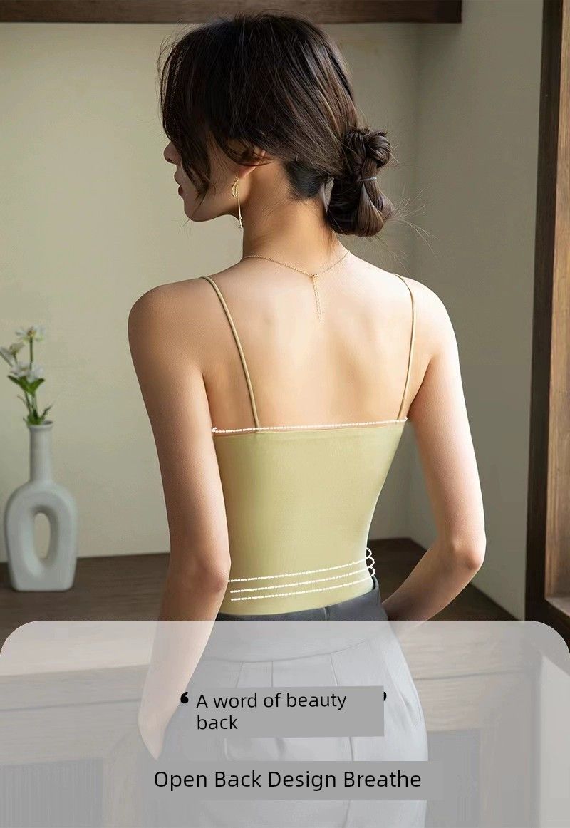 Reggiseno sottile in seta di ghiaccio Beauty Back con reggicalze integrati_voghion.com