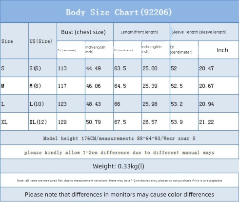 92206 # Felpa da donna con scollo tondo e stampa a maniche lunghe_voghion.com