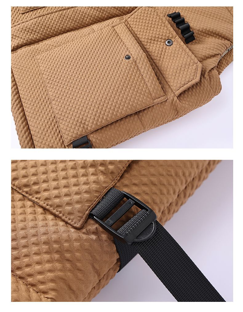 Semir Group GLM abbigliamento da lavoro in cotone autunno inverno per uomo e donna, collo alto largo, giacca gilet con spalle calde e spesse_voghion.com