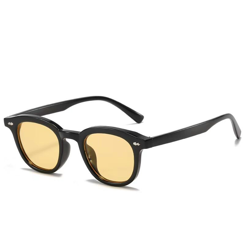 2021 Korean version of small square rice nail polarized women, trendy glasses for men, round face sunglasses_voghion.com