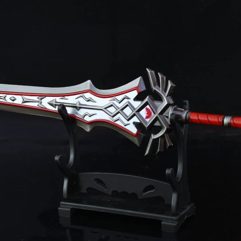 Link-Waffe, Schwert, Dolch, Schild, Actionfigur, Spielesammlung, Schreibtisch, Zimmerdekoration, Rucksack, Anhänger, Geschenk (Link Royal Guard's Claymore)_voghion.com