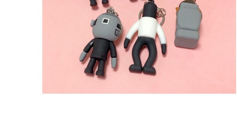 5383 # Seria de vânzare fierbinte Breloc cu desene animate Monitor Toaletă TV Omule Păpușă Pandantiv_voghion.com