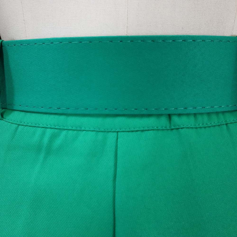 Freizeithose mit hoher Taille, Slim-Fit-Anzughose, Damenhose, Herbst-Berufshose_voghion.com