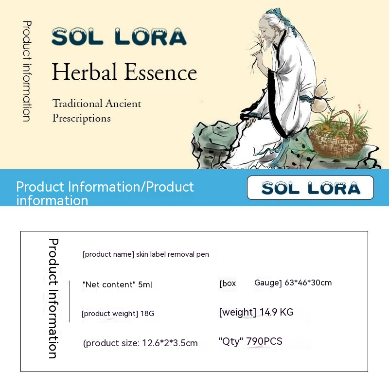 SOL LORA Pen Cream flat specially sharp Ke warts, You Ping Liquid for removing warts_voghion.com