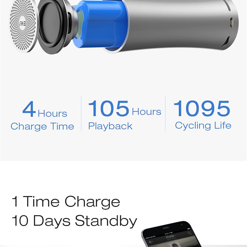 EWA Tragbarer drahtloser Bluetooth 5.0-Lautsprecher Outdoor Sport HIFI TWS-Lautsprecher 6000mAh Stereo Bass TF-Karte MP3-Player_voghion.com