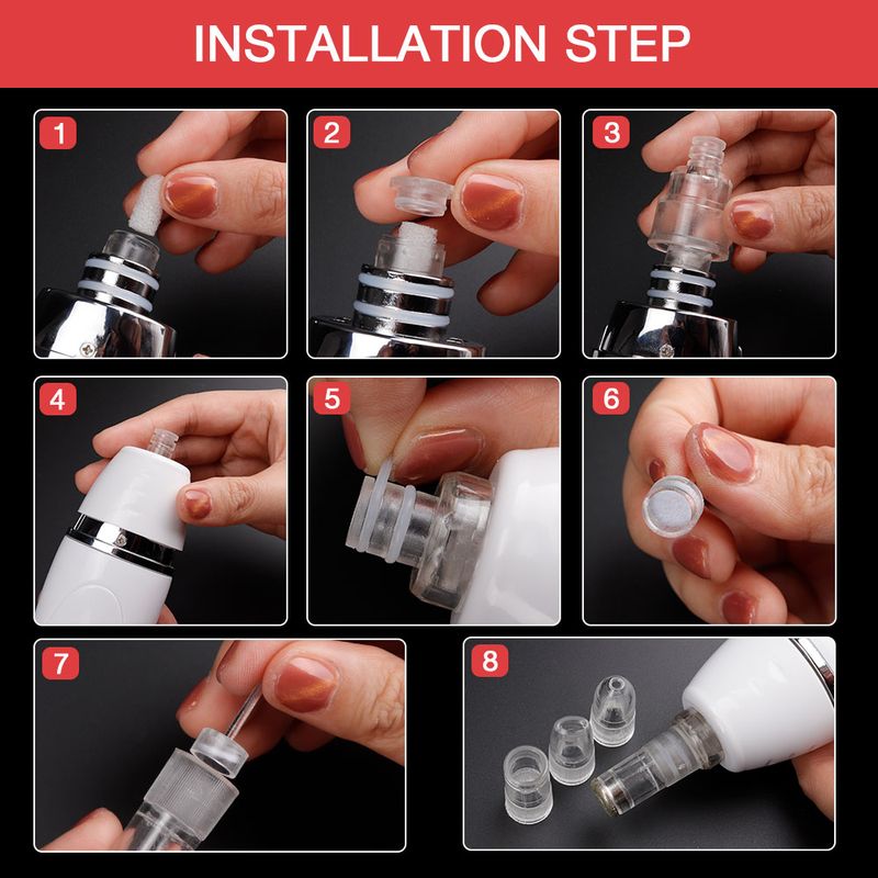 Diamond Microdermabrasion Digital Vacuum Meeter Cleaner Facial Acne Marks Removal hine Deep Cleansing Pores Sk_voghion.com