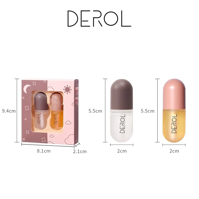 Day and Night Lip Moisturizing capsule hydrates and increases lip elasticity and volumizes Lip duller Lip Volumizing liquid_voghion.com