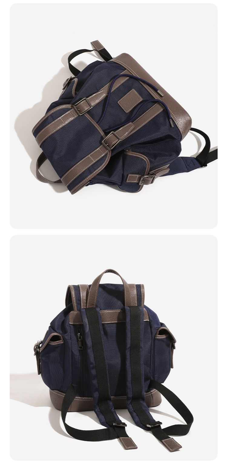 Zaino da viaggio unisex, alla moda, adatto per studenti universitari, zaino da trekking per il tempo libero all'aperto, grande capacità. Nuovo stile autunno/inverno 2025._voghion.com