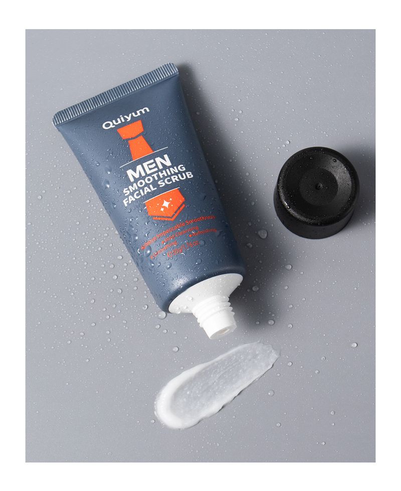 Peelings & Körperbehandlungen Glattes Gesichtspeeling für Männer, 50 g, saubere Poren, Hautpflegeprodukte für Männer_voghion.com