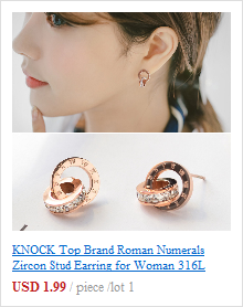 Moda KNOCK Titanio Acciaio Oro Rosa Anti-allergia Liscio Semplice Matrimonio Coppie Anelli Bigiotteria per Uomo o Donna Regalo_voghion.com