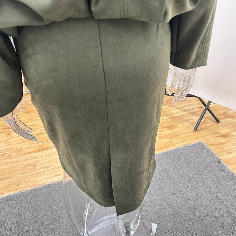 Men's & Women's Spring Bomber Jacket – Soft-Touch Polyester Aviator Coat, Streetwear Zip-Up Lightweight Jacket (Green, S-L)_voghion.com