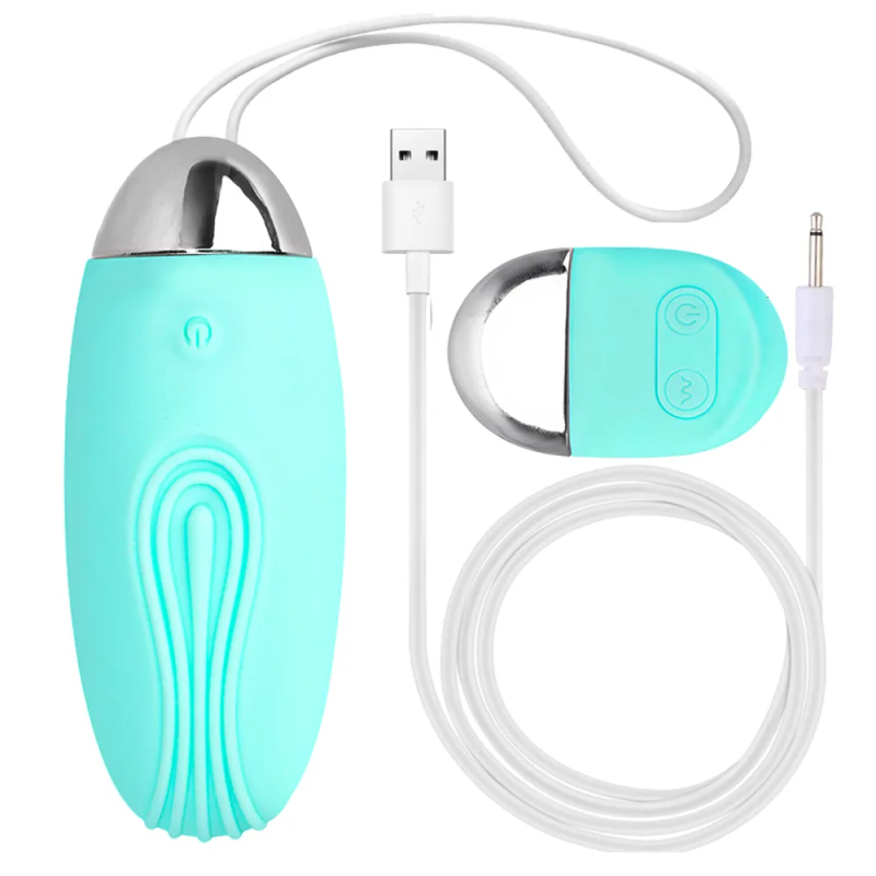 Eggs/Bullets Jump Egg Vibrator Clitoris Stimulate 10 Frequency Wireless Remote Control USB Charging G-spot Vib_voghion.com