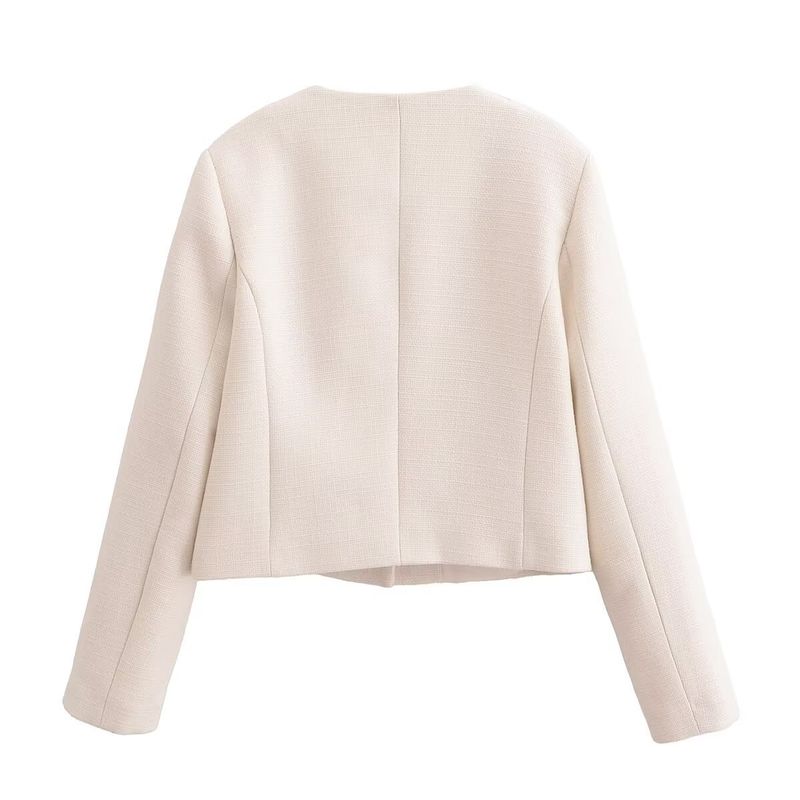 Women s clothing autumn and winter new fashionable temperament small fragrant style coarse spinning short jacket_voghion.com