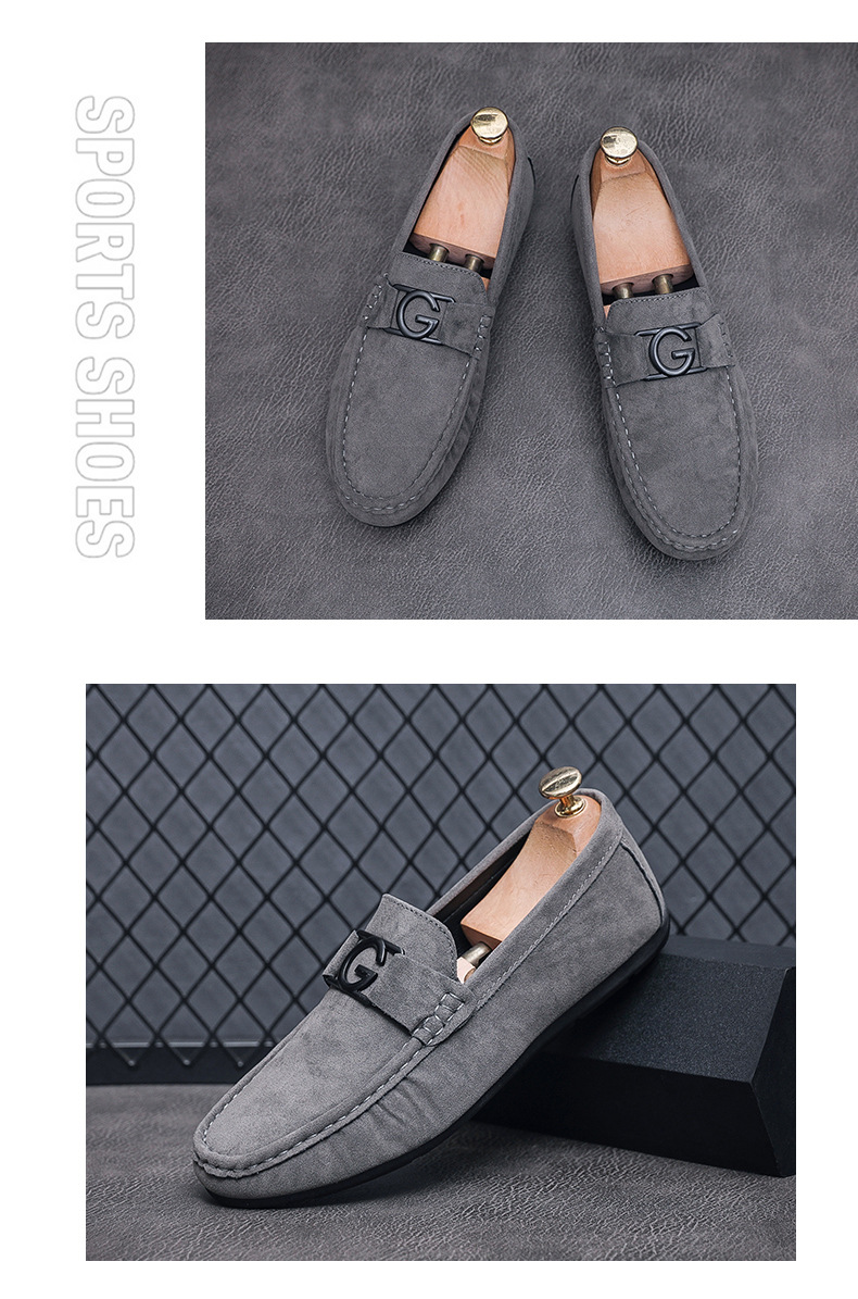 Neue Slip-On-Fahrschuhe mit weicher Sohle Jugendschuhe Herren-Casual-Loafer_voghion.com