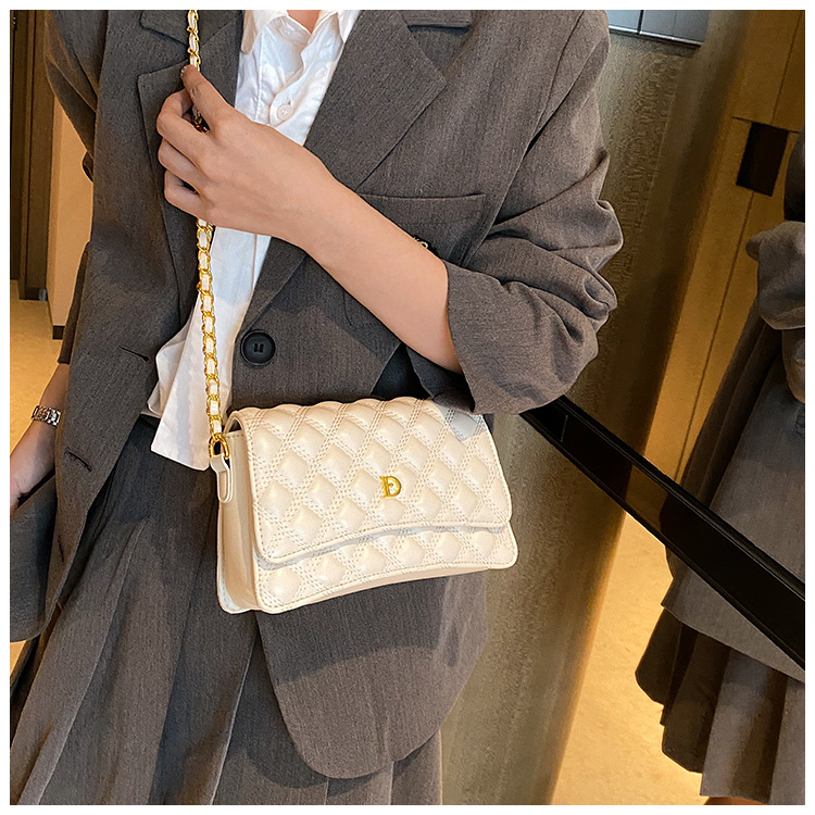 Niche Design Borsa di fascia alta da donna 2023 Borsa a tracolla portatile di lusso leggera Trend Versione coreana del design a catena di piccole fragranze_voghion.com
