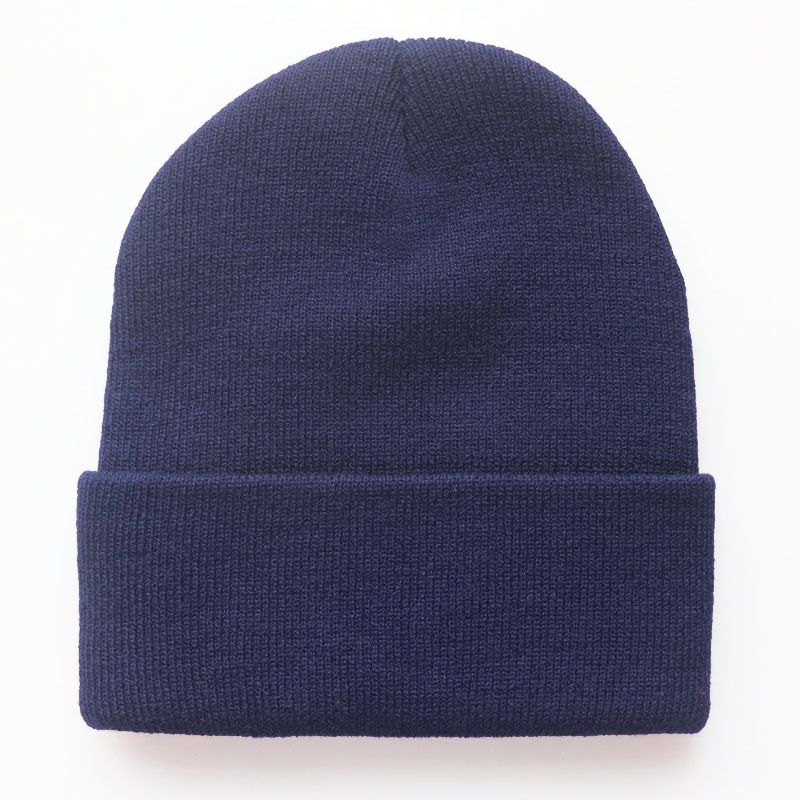 Unisex Multicolor light plate solid color knitted hat Wool hat beanie pull-over hat_voghion.com