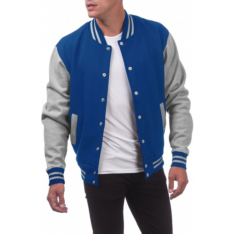 Men's Fleece-Lined Baseball Jacket - Winter Zip-Up Hoodie With Button Front, Unisex Oversized Streetwear Coat (S-XXL)_voghion.com