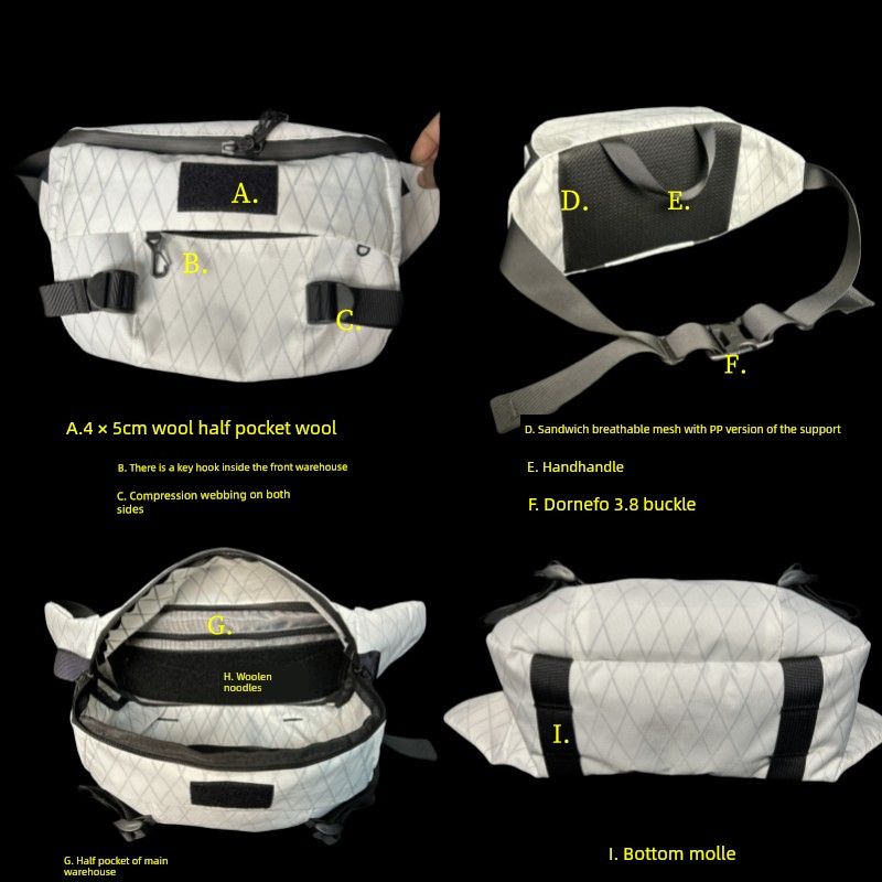 Five Brothers Equipment Wild Monkey Multi-Functional Outdoor Men's Belt Bag_voghion.com