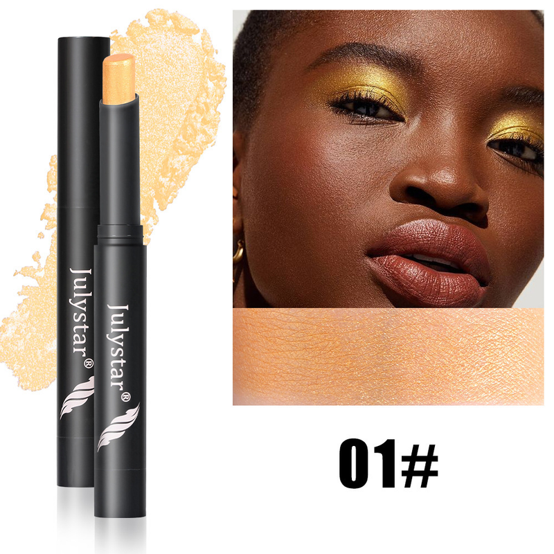 Színes sminkes gyöngyfényű forgó szemceruza, szemhéjfesték javítás, highlighter, ajakfényesítés, univerzális_voghion.com
