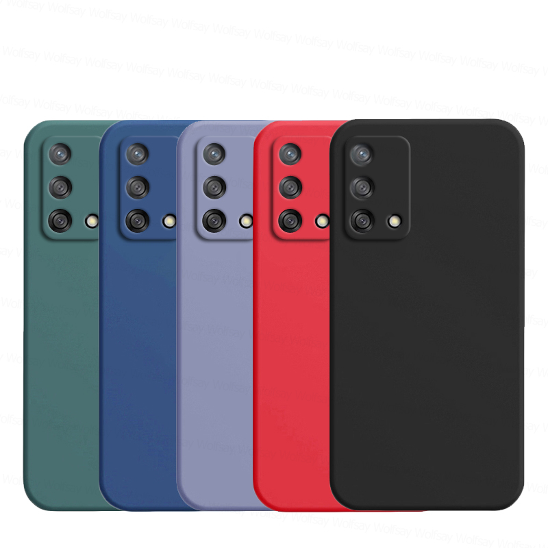 Για OPPO Reno6 Lite Θήκη Reno3 4 5 6 Κάλυμμα Lite Pro Plus SE Αντικραδασμικό Τηλέφωνο TPU υγρής σιλικόνης_voghion.com