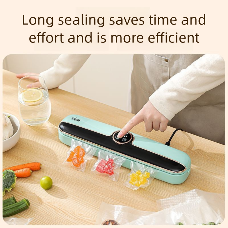 Food Vacuum Sealer Machine - 400W Dry & Moist Mode EU Food Packaging Sealer_voghion.com