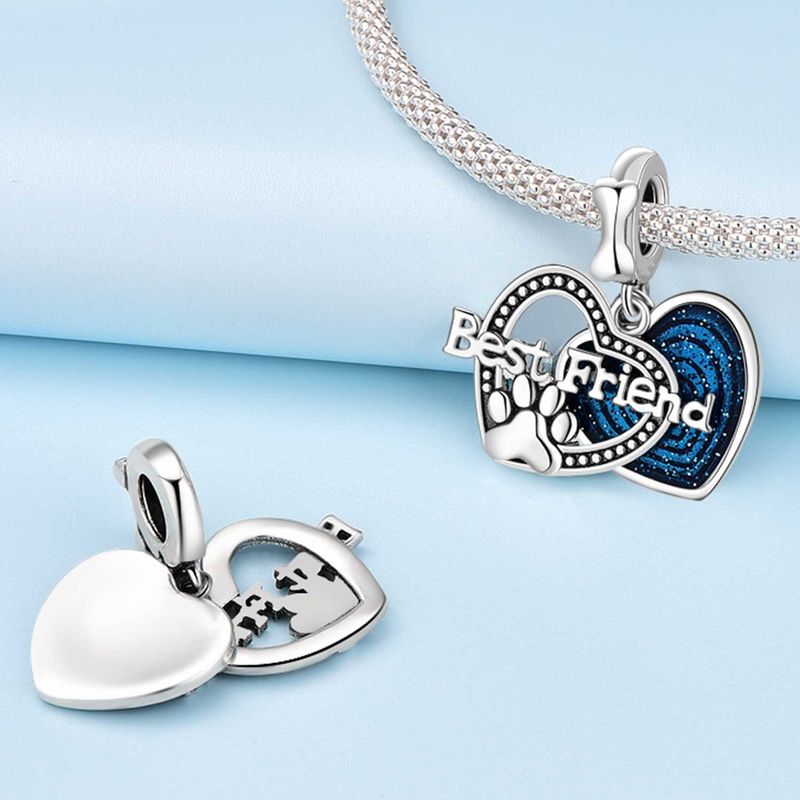 Women's Jewelry DIY Jewelry Bracelet Accessories Cat Fish Bone Wool Charm Pendant Beads Safety Chain Copper Plated Silver_voghion.com