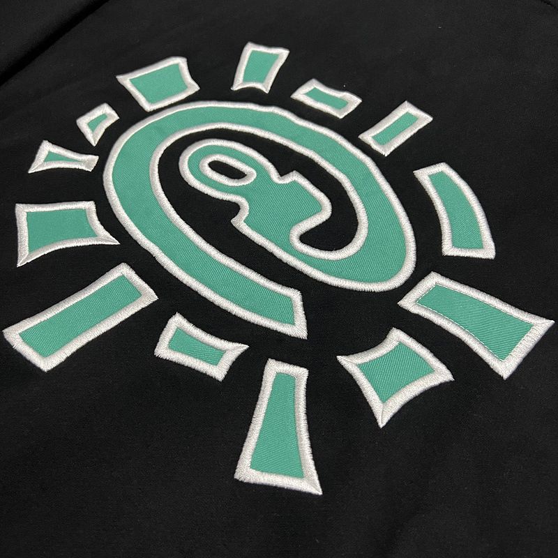 Erkek İlkbahar ve Sonbahar Fermuarlı Kapüşonlu Kazak Güneş Rulosu Mont Hip Hop Hırka_voghion.com