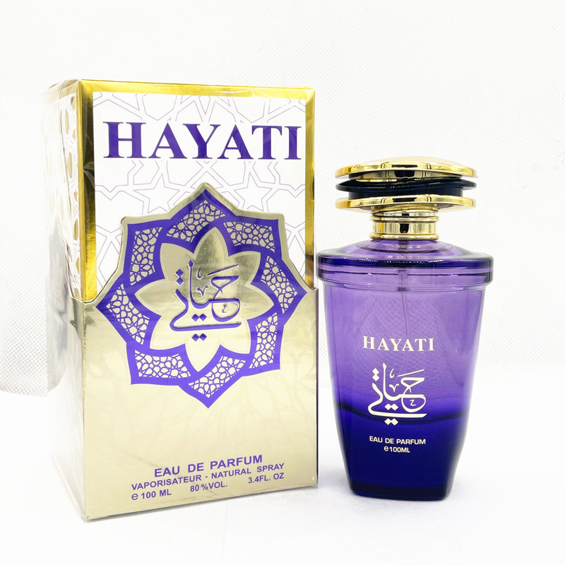 Ny het parfym HAYATI romantisk lavendel Mellanöstern arabisk parfym för män och kvinnor bestående doft_voghion.com