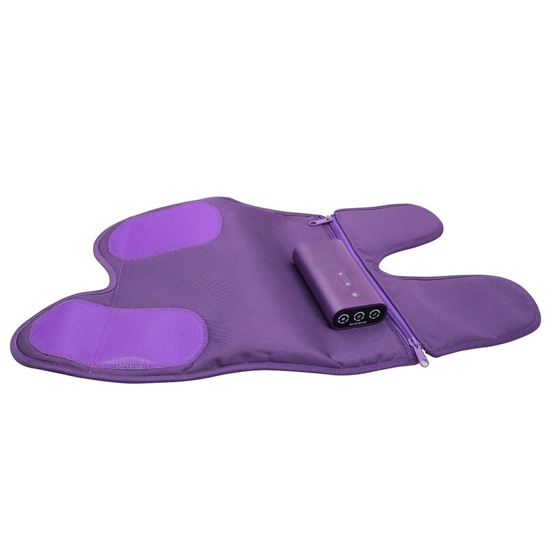 Masajeador eléctrico de pantorrillas con calefacción, inalámbrico, portátil, con compresión de aire y para piernas y pies._voghion.com